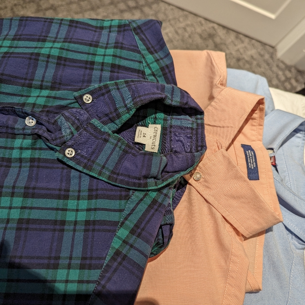 (4) button down shirt bundle